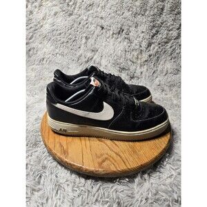 Nike Air Force 1 '07 Low Mens Size 10 Black White Shoes Sneakers CT2302-002